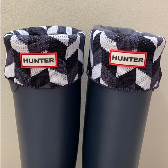 Hunter Accessories - Never Worn! Hunter Tall Boot Geo Socks